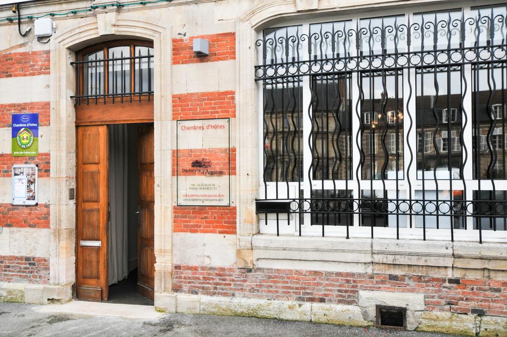 Bed and Breakfast Demeure D'Argonne Sainte-Menehould Exterior foto